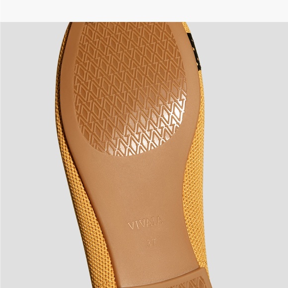 VIVAIA Audrey Yellow Cat Embroidered Loafers (8) - Picture 7 of 8